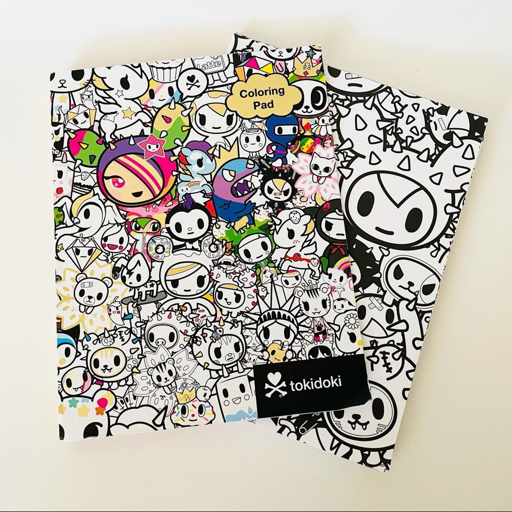 Japanese Tokidoki Coloring Pad Book